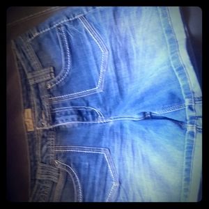 Ladies Earl denim shorts